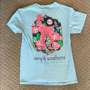 Safe green simply southern shirt